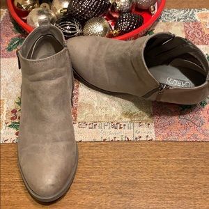 Carlos Santana booties, US size 8.5. Never worn.